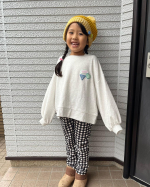 ♫♫ u0040hana_chipjiro ♫♫.u0040nissen_kids_official 様より裏シャギースキニーパンツをモニターさせて頂きました😊.伸縮性のあるスキニーパンツで&hellip;のInstagram画像