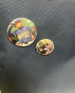 みんなのバッジ📛バッジ&マグネット✨作ってみた💃🏻良さげな写真を選んで野球用のぶら下げポーチとペンケースに付けてみた🤣🩷なかなかいいんじゃなーい？？！！#PR #コスモメディアサ&hellip;のInstagram画像