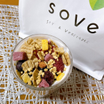 SOVE シリアル ✨u0040sove.jpカラダづくりに欠かせない、たんぱく質と食物繊維がとれる&ldquo;大豆と野菜のシリアル&rdquo;🫶個人的にお気に入り過ぎて、10袋以上リピし続けてます🥰笑サラ&hellip;のInstagram画像