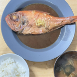 「ふっくら大きな金目鯛、頂きました〜」の画像（3枚目）