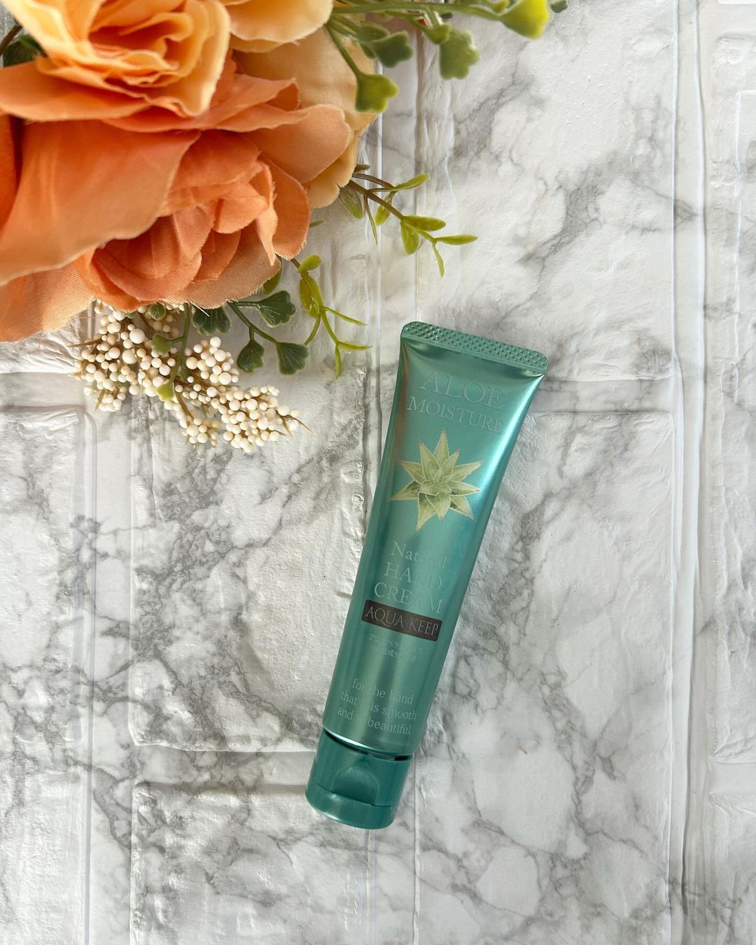 口コミ投稿：大好きなハンドクリームです🥰ALOE MOISTURE （アロエモイスチャー）毎日家事と、仕事…