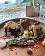 おかしのまち作りました🏘🎄✨共立食品( u0040kyoritsu_kitchen )様のモニタープレゼントに当選し、手作りキット「おかしのまちをつくろう」＆飾り付けに使える製菓材料をいただきま&hellip;のInstagram画像