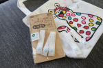 おなまえリボン🎀保育園はキーホルダーNGだったりするからコレがあると鞄にもジャケットにも付けれるからとっても便利！#PR #株式会社KAWAGUCHI #おなまえリボン #おなまえつけ #&hellip;のInstagram画像