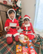 🎄🎅みんなのところにもやってきたかな🫣？我が家にもやってきたサンタさん🥹🫶今年は兄弟でサンタさんへサプライズ🎁💗今日ご紹介するのはコチラ💁&zwj;♀🤍❤🔖u0040glico_direct&hellip;のInstagram画像