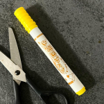 ✂️🖊⋆株式会社KAWAGUCHIさま ( @kwgc_inc )のぬってスムーズ シリコンペン 透明を使って見ました◎ハサミ✄�に塗ってみたのですが、切れ味が変わりました！紙を切るだけ&hellip;のInstagram画像