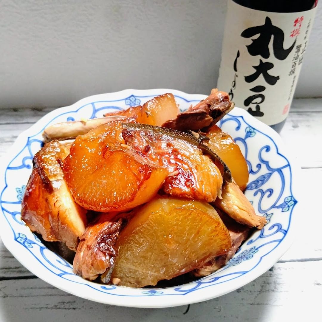口コミ投稿：.ぶりのアラを使ってぶり大根を作りました。お醤油は、正田醤油さま u0040shoda_shoy…
