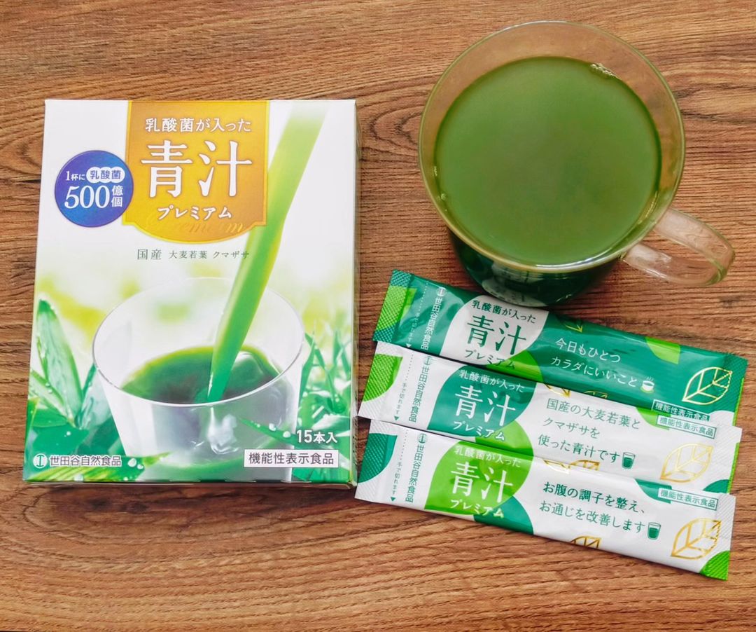 乳酸菌が入った青汁プレミアムのクチコミ（口コミ）商品レビュー