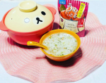 玉露園さんの梅たっぷりうめ昆布茶で七草がゆを作って食べました((&acute;&forall;｀*))  梅たっぷりうめこんぶ茶』は、梅干しがたっぷり入った梅こんぶ茶です。なんと中身の約半分が品質のよい紀州産南高梅&hellip;のInstagram画像