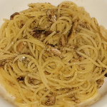 『カネ吉のいわしの米油漬け』でアンチョビパスタ風アレンジレシピ【材料】パスタ&hellip;100g『カネ吉のいわしの米油漬け』&hellip;1袋塩(パスタを茹でる時用)&hellip;少々黒胡椒(仕上げ用)&hellip;お好みで【作り&hellip;のInstagram画像