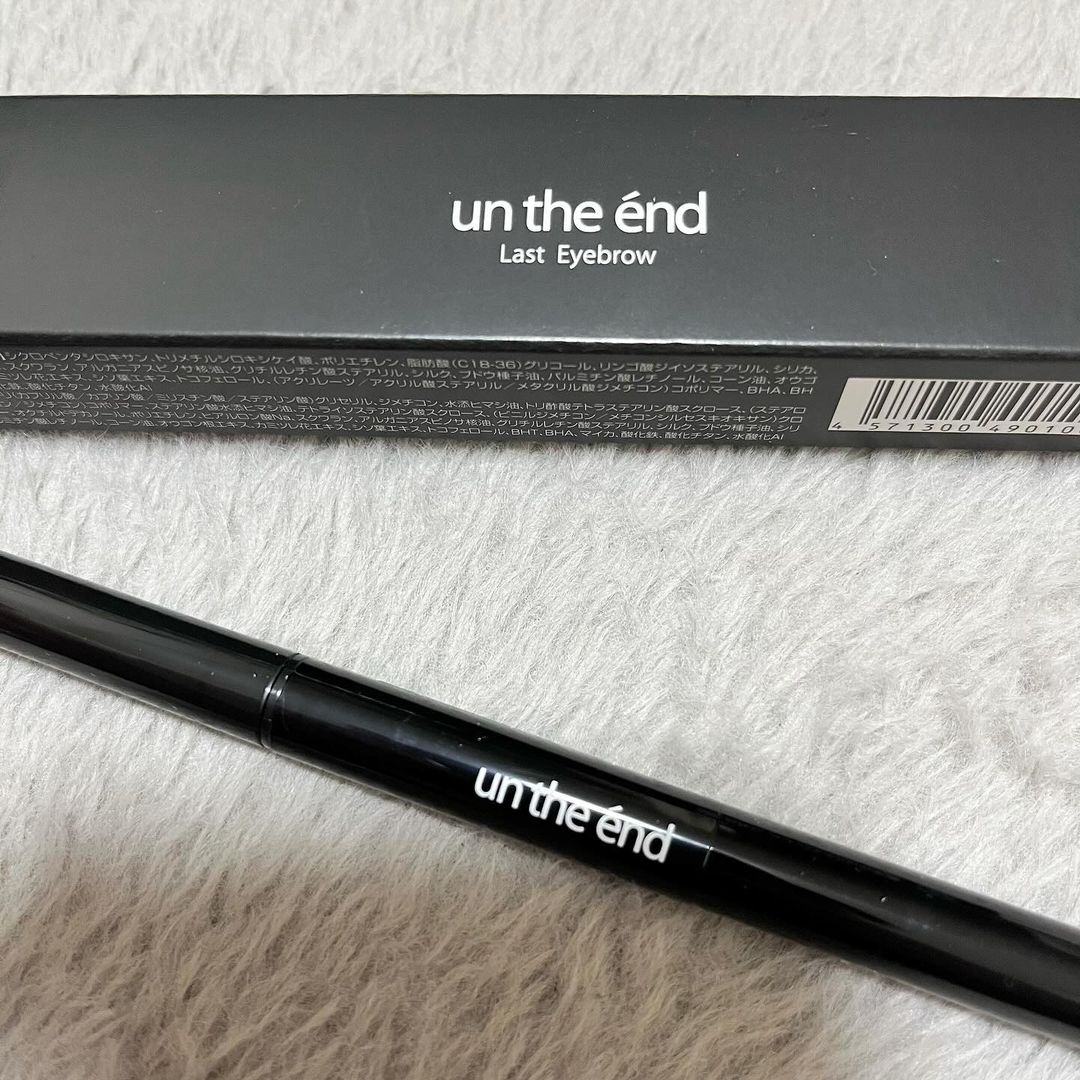 口コミ投稿：\\ cosmejitan //▫️un the end Last Eyebrowこれ1本でアイラインまで描ける1日落ちな…