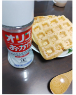 素敵なご縁をご紹介させて下さい🍓塩水港精糖株式会社様より❇❇「オリゴのおかげ300g」❇❇＠oligo_no_okageを頂きました🌱オリゴのおかげを使ってワッフルを作ってみました🌟只今&hellip;のInstagram画像