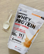 ▷▷▷▷最近、タンパク質不足だなーって感じる事が多くてタンパク質を食事だけで補うってなかなか難しいよね！なので初めてみました😉❤️WINZONE ホエイ プロテイン PERFECT&hellip;のInstagram画像