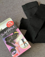 #PRスリムウォーク　着圧リブレギンスをお試しさせていただきました。リブ素材なのでキツくなく履きやすいでもしっかり圧を感じますリブ編みでデザイン性もあるので、ワンピースの下に履いてみせてもOK&hellip;のInstagram画像