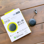 .めちゃめちゃ便利なもの紹介♩グリーンハウスの紛失防止スマートタグDIGL（ディグル）この小さい丸いやつ、設定するとiPhoneの「探す」機能で見られる👀💕手元から離れたら通知してくれ&hellip;のInstagram画像