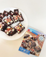 共立食品株式会社さんよりご提供𓌉◯𓇋ブラウニーキット*･゜⋱⚘⋰ ⋱⚘⋰ ⋱⚘⋰今日は娘とブラウニーを作ったよ😆キットを使ったらものすごく簡単でびっくり！！レシピを検索するのも、色々な&hellip;のInstagram画像