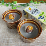 ☆黒ゴマ豆乳プリン。マルサンアイの有機豆乳無調整を使って作りました✨豆臭さが出るのかな？と思ってたけど、全然心配無用でした✨美味しい💗ねりごま使えばいいんやけど高いので、すり鉢で15&hellip;のInstagram画像