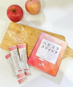 スティックタイプのコラーゲン飲料って珍しい✨ゴミにも困らないし、液体だからサッと飲めてとにかくお手軽🍎𓍯魚由来低分子コラーゲンペプチドを2,500mg配合𓍯 1本あたり17.4kcal 𓍯ビ&hellip;のInstagram画像
