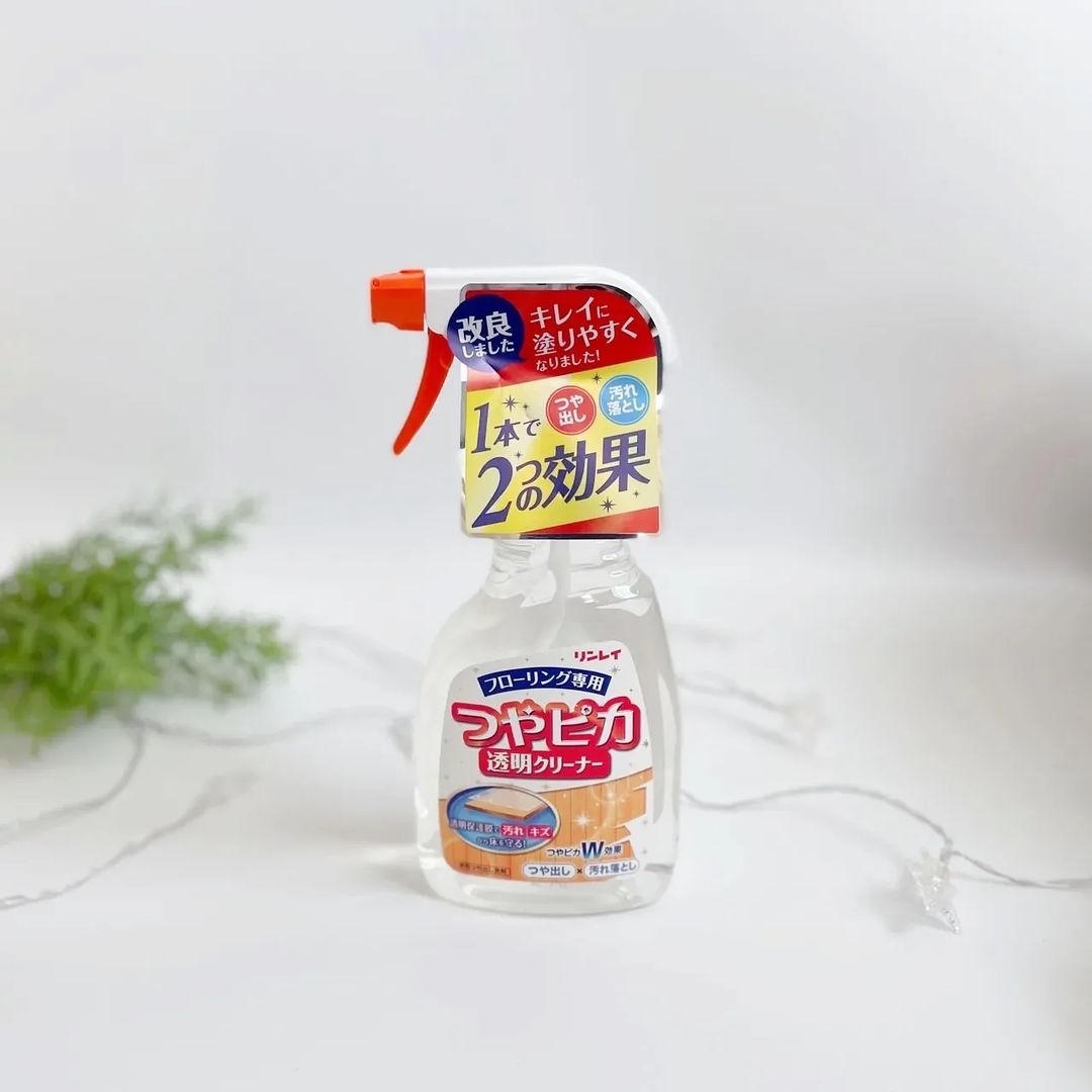 口コミ投稿：【つやピカ透明クリーナー】使ってみました🧹フローリングの掃除はいつも水拭きするく…