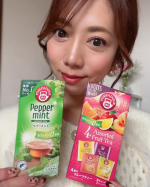 ハーブティーで有名なポンパドールの【ペパーミントハーブティー】と【フルーツハーブティー】を日本緑茶センター株式会社様からご提供頂きました♡・ポンパドールは&hellip;ドイツの⽼舗ティーメーカーテ&hellip;のInstagram画像