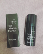 コスメジタン様より モンジューヌ ヘアマジカパウダー をいただきました💕今まで注目した事がないようなアイテムでした！どんなものかと言いますと&hellip;薄毛・生え際をカンタンに隠す養毛ファンデ✨頭&hellip;のInstagram画像