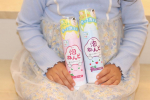 2024年3月に発売予定の新製品🌟泡ねんど 遊べるボディソープ 🌟ぶどうの香り と いちごの香り🫧泡風呂にも出来ちゃうし、ボディーソープとしても使える下の子は、お風呂やだって言って入ってくれ&hellip;のInstagram画像