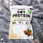 WINZONEソイプロテイン PERFECT CHOICE アーモンドミルク風味 ✨国際的な味覚認証機構で優秀味覚賞を受賞した、世界に美味しさが認められたソイプロテイン😍美味しさだけじゃなくて&hellip;のInstagram画像