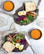 SSK清水食品さまの春夏新商品「Le Potage」シリーズの『赤パプリカとトマトのスープ』をお試しさせていただきました😊https://www.ssk-ltd.co.jp/products/se&hellip;のInstagram画像