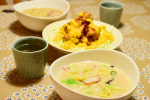 晩御飯は冷凍ラーメンと揚餃子簡単うまい！👌冷凍ラーメンはいろんなメーカーから出てるけど一番気に入ってるのはキンレイの水のいらないシリーズです。こちらはちゃんぽんと、喜多方らーめん🍜レンチ&hellip;のInstagram画像