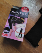 #PRスリムウォーク　着圧リブレギンス✨・おなかまわりゆったり設計・骨盤を包みこむ骨盤サポート設計・お尻を持ち上げる3Dヒップアップ設計リブ編みは初めて着用しましたが、日常使いにも&hellip;のInstagram画像