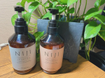 まとまり感を実感！NIJI RHYTHMICシャンプー＆トリートメント乾かした後のまとまり感と翌朝の髪の毛が爆発してない感じがとても良い！！なので髪の毛のセットも楽にできます🤍香りも爽&hellip;のInstagram画像