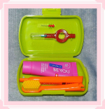 クラプロックスビーユーシリーズから、待望のトラベルセット クラプロックスビーユーが新発売🎉コンパクトで見た目も可愛い～💚ポーチに入る大きさだからオフィスで仕事の時にも持&hellip;のInstagram画像