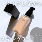 HABA薬用 タイムケア リキッドファンデーションさっぱりSPF38/PA＋＋＋22mL　［医薬部外品］4,290(税込)スポンジ  ケース付き385(税込)✼&bull;&bull;┈┈&bull;&bull;✼&bull;&bull;┈┈&hellip;のInstagram画像