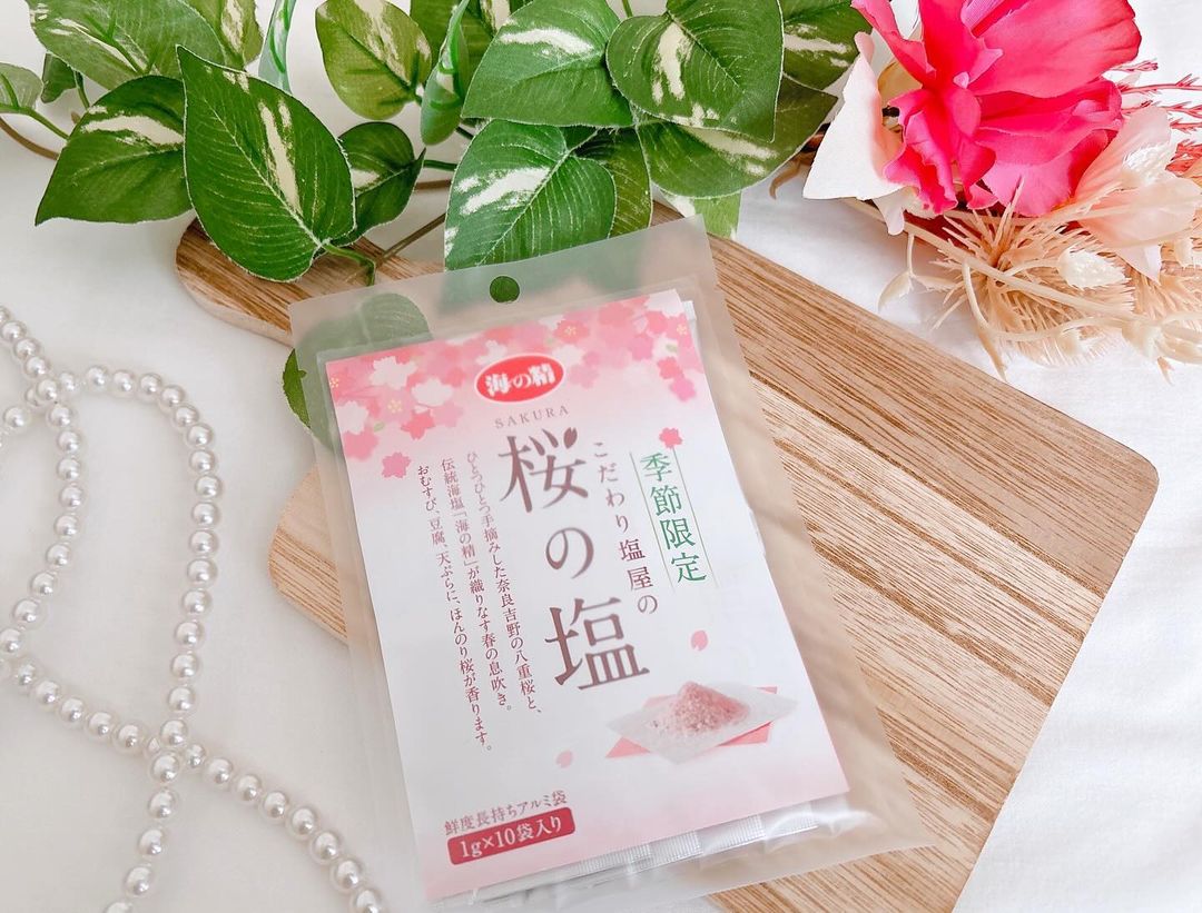 口コミ投稿：⁡⁡⁡ ⋆⸜ ᵀᴴᴬᴺᴷ ᵞᴼᵁ ⸝⋆ ♡⁎ ⁡⁡海の精 ショップ 様 より 海の精 桜の塩（ 1g × 10包 ） …