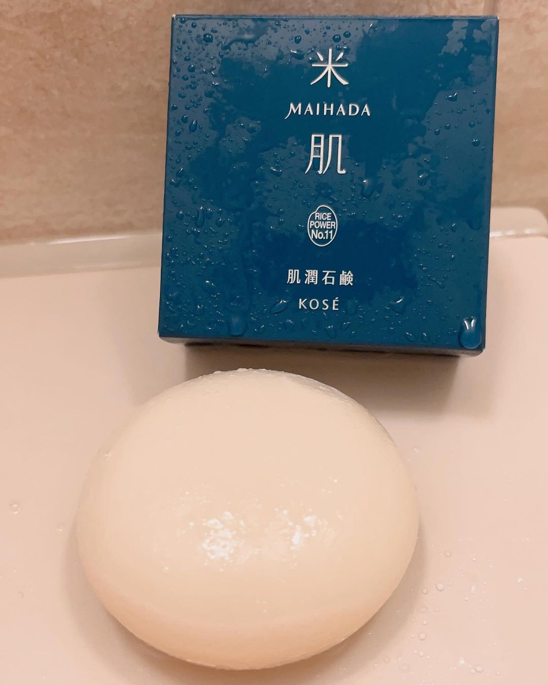 口コミ投稿：KOSEの米肌肌潤石鹸私の肌にとって救世主と言っても過言ではありません日々の洗顔特…