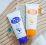 🧸PR🧸@rosette.official samaのロゼットゴマージュがリニューアルして２つの新商品として発売されました⚘⚘⚘💙青いほうが毛穴レスのなめらかな肌になれる炭配合 クリアサボ&hellip;のInstagram画像