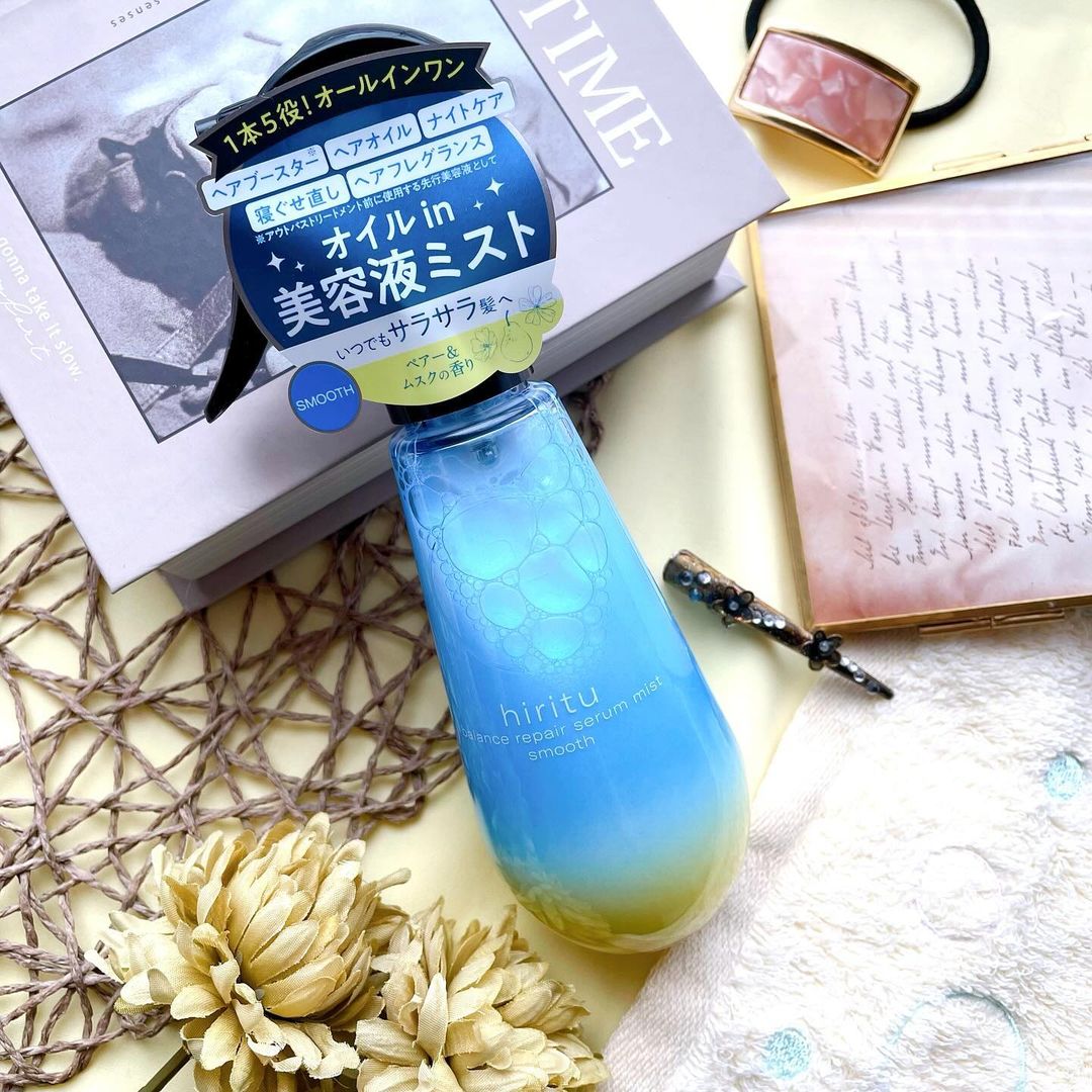 口コミ投稿：♪.hiritu バランスリペアセラムミスト（スムース）.湿気ケア×熱ダメージケア😉.髪のう…