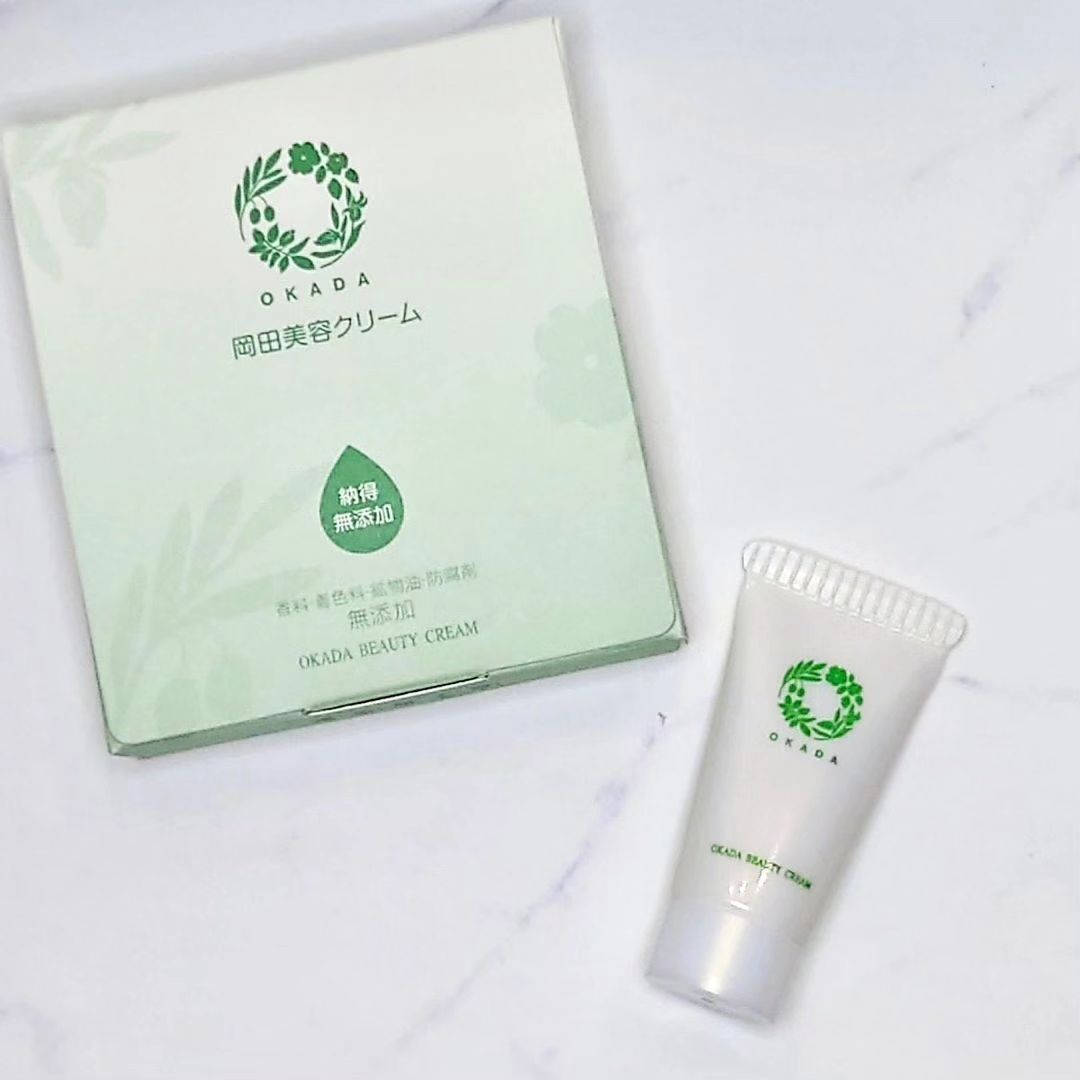 口コミ投稿：無添加工房OKADA岡田美容クリームミニサイズ8g 税抜1,270円 オリーブバターなどの天…