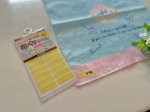♫♫ @hana_chipjiro ♫♫.入園、入学準備のお助けアイテム✨.株式会社KAWAGUCHI様の「布ペタラベル S」をお試しさせて頂きました🙌.アイロン不要で布製品にペタッと&hellip;のInstagram画像