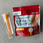 ひざの曲げ伸ばしの違和感によってどんよりな毎日になりがちな&nbsp;朝のルーティンを変えたい！&nbsp;そんな私のお供はこちら&nbsp;ひざサポートコラーゲン&nbsp;「ひざ」&nbsp;って堂々商&hellip;のInstagram画像