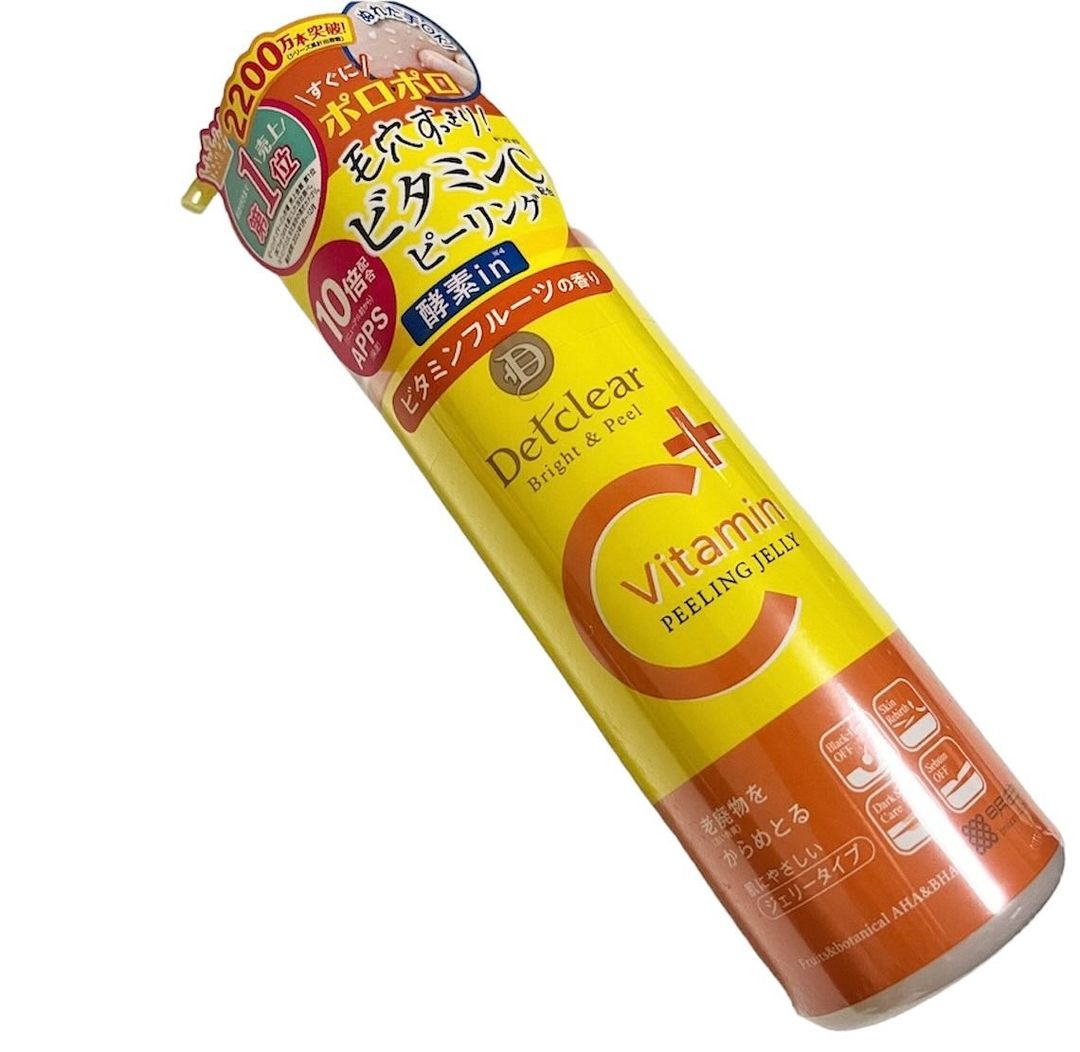 口コミ投稿：\\ Detclear //▫️ブライト＆ピール　ピーリングジェリー　 ビタミンフルーツの香り毛…