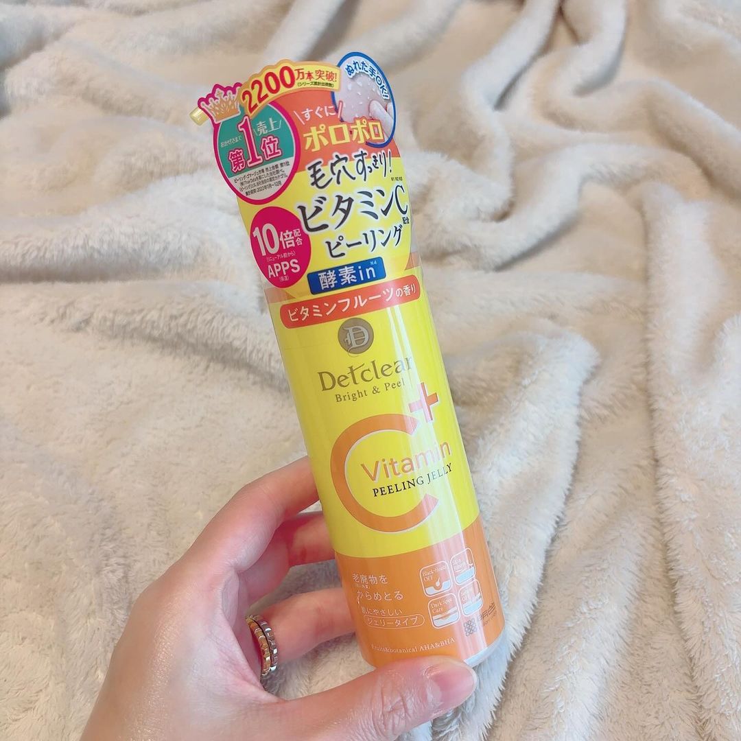 口コミ投稿：♡DETクリアブライト＆ピールピーリングジェリービタミンC＆酵素配合のピーリングジェ…