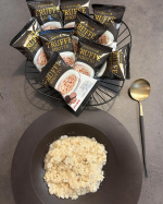 まるでおうちレストラン🍽️˗ˏˋ  濃厚トリュフリゾットの素  ˎˊ˗ たった３０秒で本格トリュフリゾットが作れるフリーズドライ製法のトリュフリゾットの素 10食セット🖤ホカホカごはん&hellip;のInstagram画像
