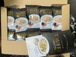 初トリュフ!!食べたことないから「おー、トリュフの味がする!!」ってならなかったけど美味しかった😋フリーズドライなので、お湯注ぐだけ濃厚でクリーミーなのでリゾット以外にも画像載せたけどパンに&hellip;のInstagram画像