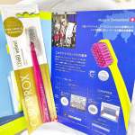 クラプロックス　CS12460　ベルベット 大人用歯ブラシをお試しさせていただきました☆スイスのオーラルケアブランド「クラプロックス」これね本当に冗談抜きでおすすめ！わたしも娘も夫も、これを&hellip;のInstagram画像