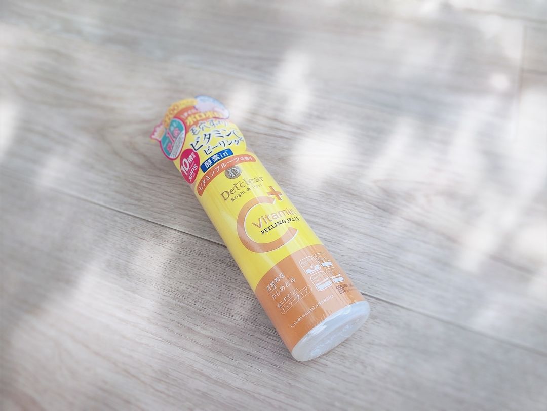 口コミ投稿：...DETクリア　ブライト＆ピール　ピーリングジェリー　ビタミンフルーツの香り🌿ビタ…