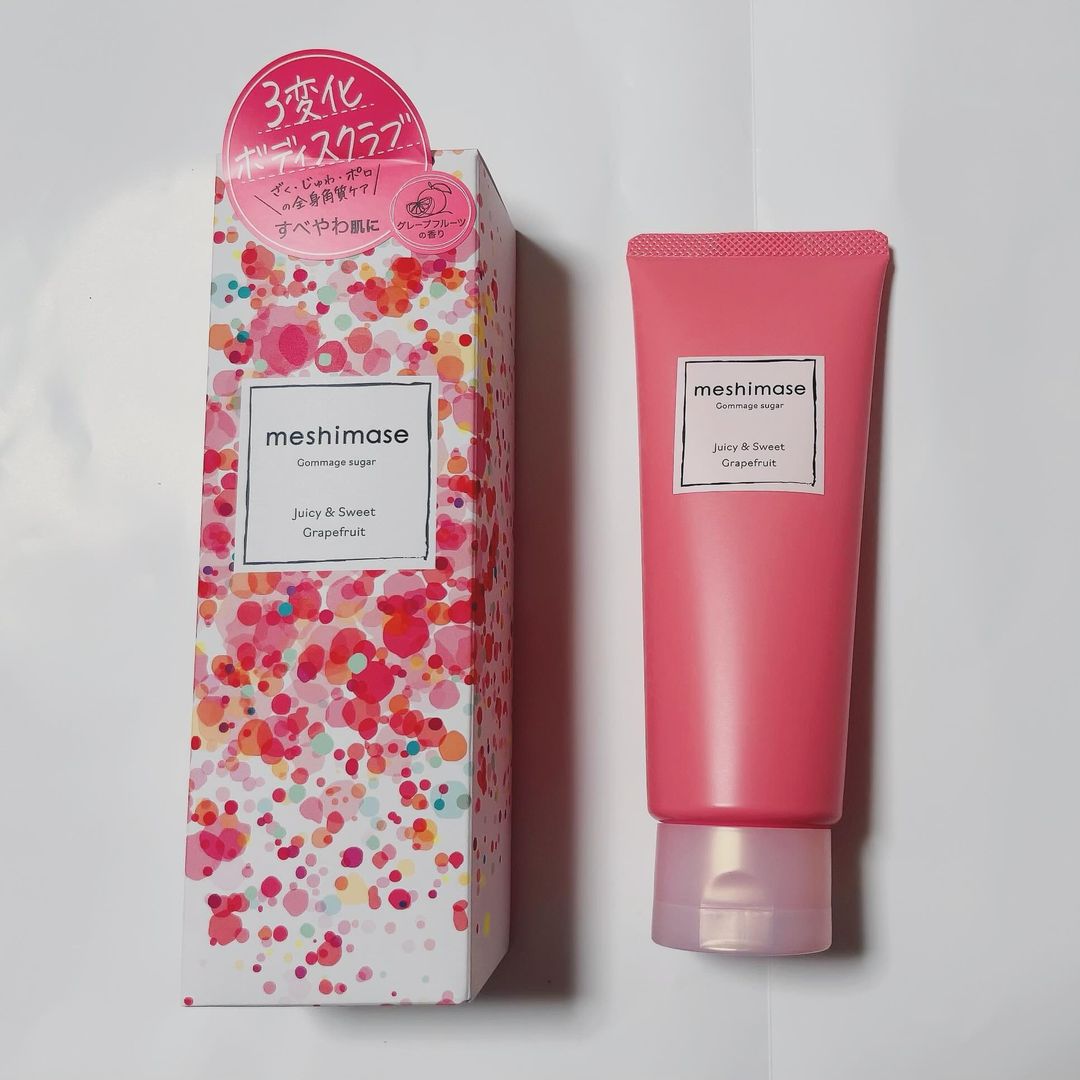 口コミ投稿：meshimase ゴマージュシュガーやわらかジューシーなツヤ肌で、毎日召しませボディ。…