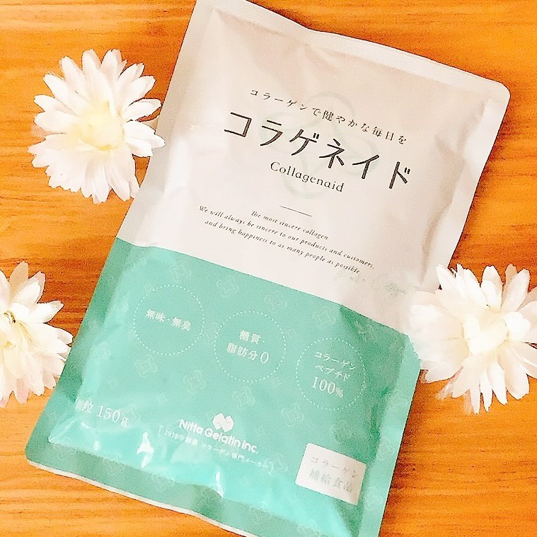 口コミ投稿：ꕤ 溶けやすい顆粒タイプのコラーゲンペプチド【コラゲネイド•.¸¸¸.☆手軽にコラーゲン…