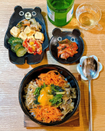 *。レンジでチンするだけで完成❣️本格フレンチ宅配食🇫🇷🍱【 DELI PICS サブスクリプション 】・１１種野菜がとれるプルコギビビンバ・ハーブチキンカレーとチャツネのアクセント・イ&hellip;のInstagram画像