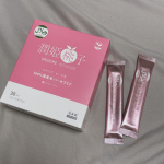 ほんとに細かい粉だから、すぐ溶けて美味しい！気軽にコラーゲンとビタミンが取れるのは嬉しい外出先でも水なしっていうのが一番ありがたいんだよね#PR #株式会社ステップワールド #潤姫桃子 #潤&hellip;のInstagram画像