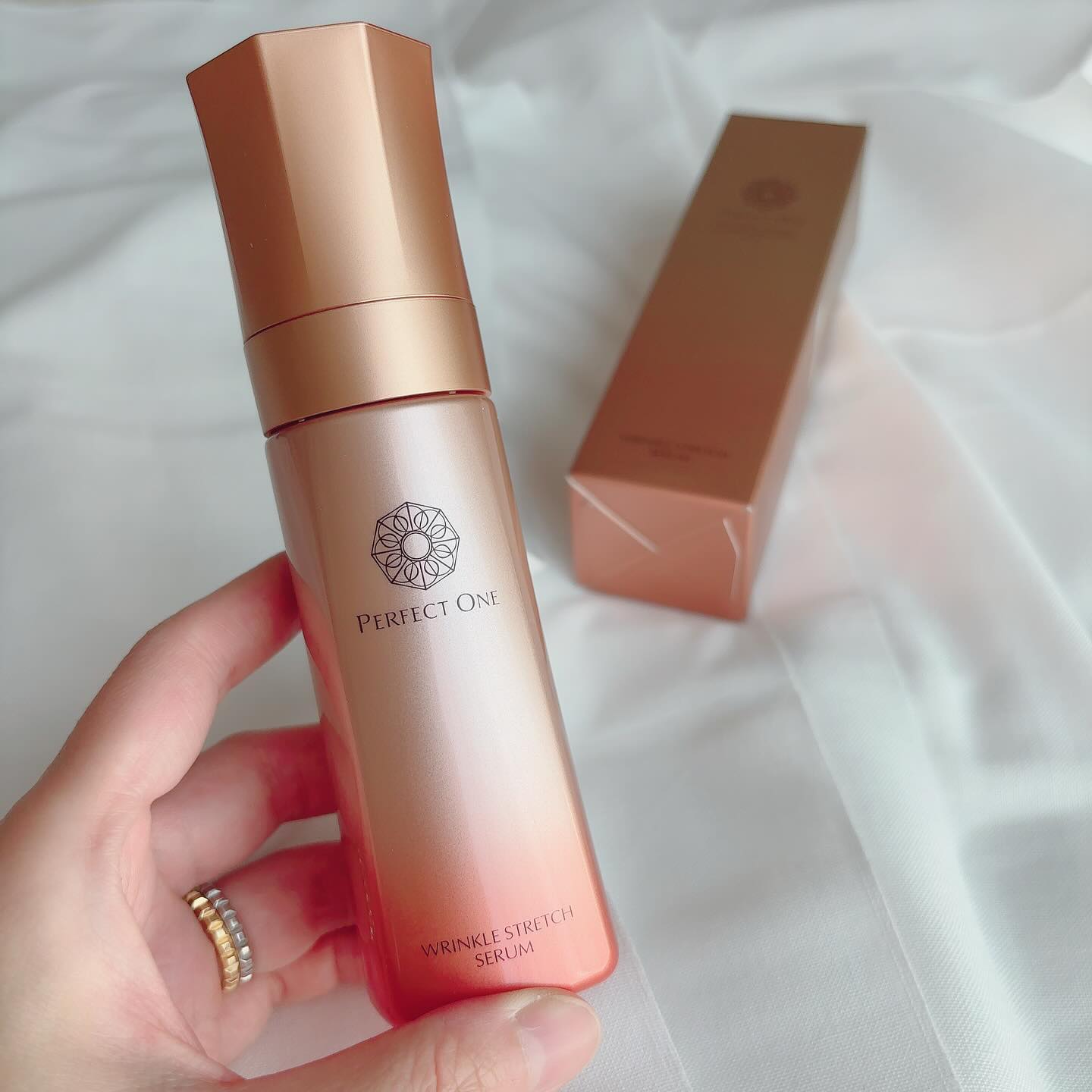 口コミ投稿：♡パーフェクトワン 薬用リンクルストレッチセラムこれひとつで7役！薬用オールインワ…